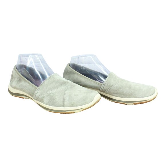 LL Bean Women's Back Cove Stretch Slip Ons Nubuck Loden Size 10 M - Picture 3 of 9